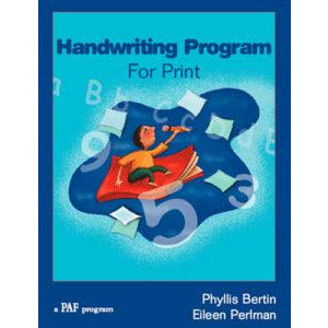 Handwriting Program for Print