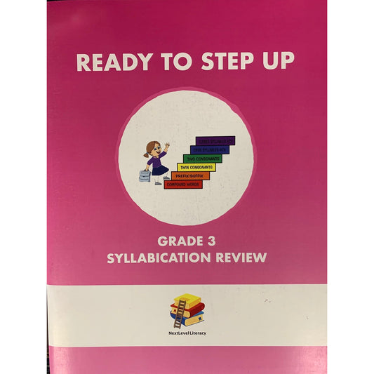 Ready To Step Up Syllabication Workbook Grade 3