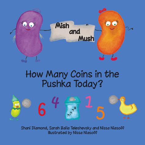 Mish & Mush How Many Coins.. (Dk Blue) - Feldheim - Menucha Classroom Solutions