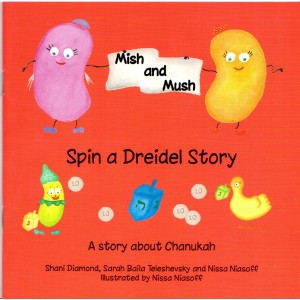 Mish & Mush Spin A Dreidel Story (Red) - Feldheim - Menucha Classroom Solutions