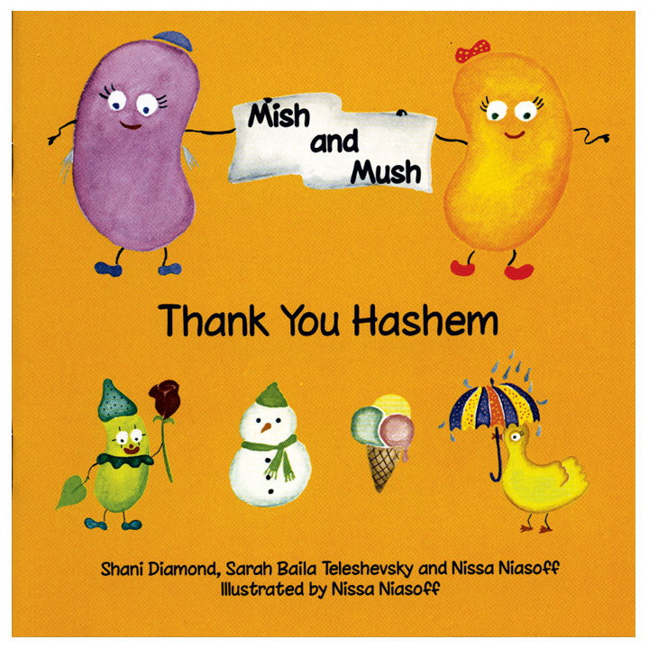 Mish & Mush Thank You Hashem (Orange) - Feldheim - Menucha Classroom Solutions