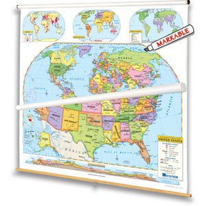 Intermediate Political Map Series Grades 4-5