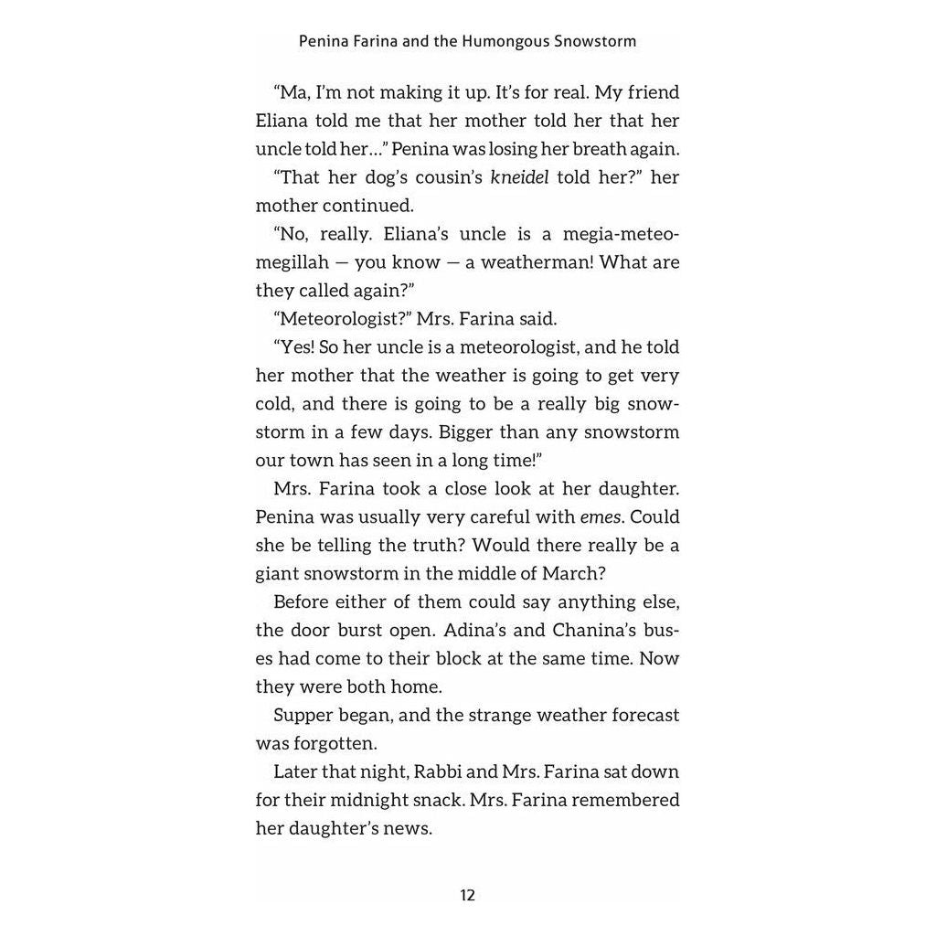 Penina Farina and the Humongous Snowstorm
