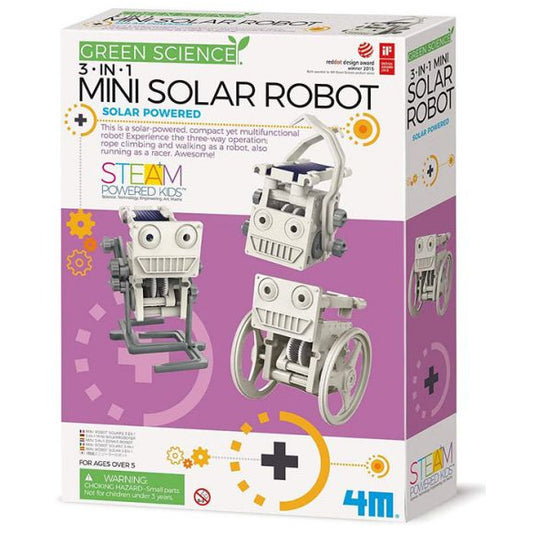 3 In 1 Mini Solar Robot Kit