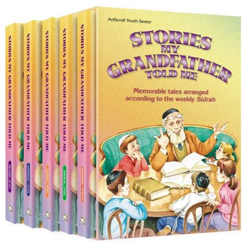 Stories My Grandfather Told Me 5 Vol. Set H/c, [product_sku], Artscroll - Kosher Secular Books - Menucha Classroom Solutions