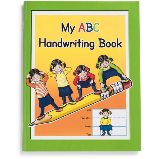 My ABC Handwriting Book- Girls Version