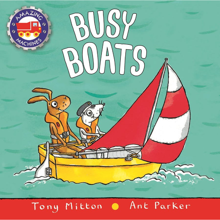 Busy Boats - Paperback