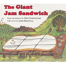 The Giant Jam Sandwich - Board Book