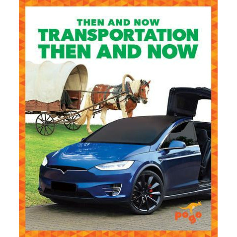 Transportation Then and Now-Paperback