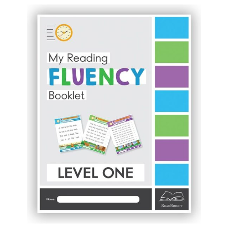 My Reading Fluency Booklet – Level One
