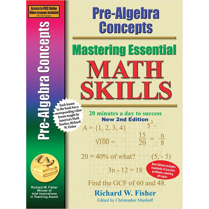 Mastering Essential Math Skills, Pre-Algebra Concepts