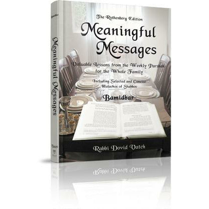 Meaningful Messages: Devarim - [product_SKU] - Menucha Publishers Inc.