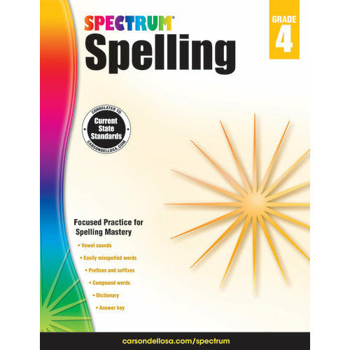 Spectrum Spelling Grade 4 Menucha Classroom Solutions Spectrum spelling grade 4 menucha classroom solutions